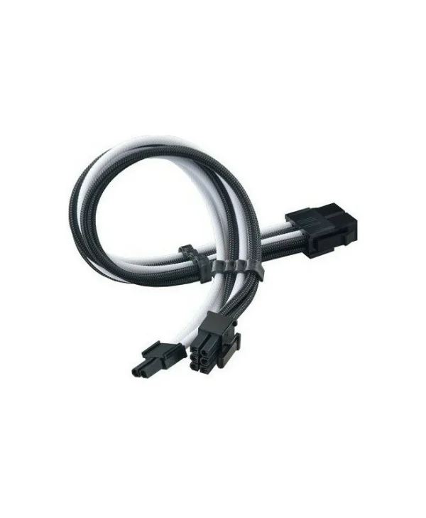 Silverstone 8-Pin EPS - 4 Pin EPS Cable 0.3m Μαύρο SST-PP07E-PCIBW