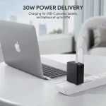 Aukey Φορτιστής Χωρίς Καλώδιο με 2 Θύρες USB-C 36W Power Delivery Μαύρος (PA-D2) - Image 3