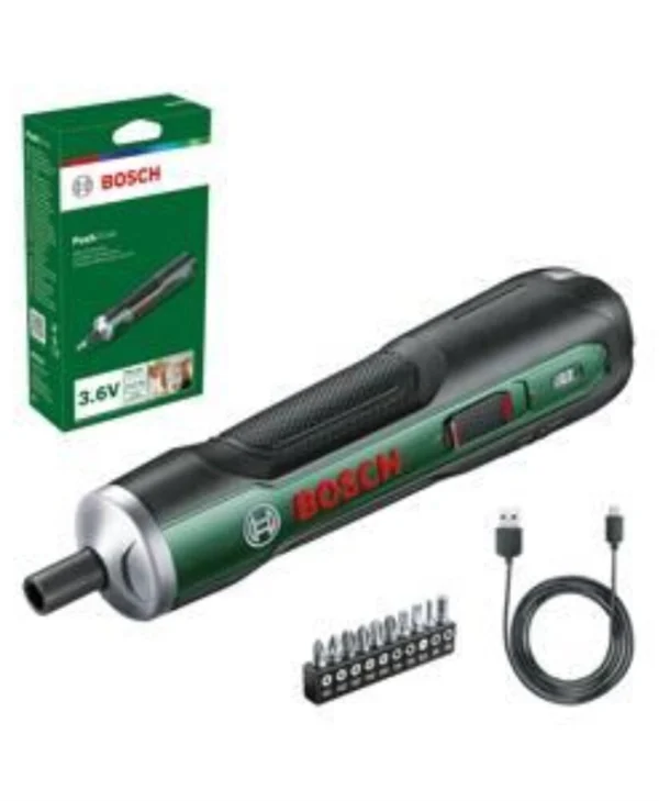 Bosch PushDrive Κατσαβίδι Μπαταρίας 3.6V 1x1.5Ah 06039C6002
