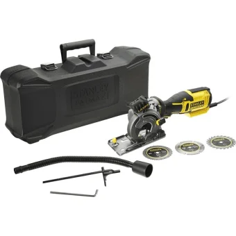 Stanley FME380K Δισκοπρίονο 650W με Σύστημα Αναρρόφησης FME380K-QS