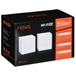 Tenda EX3 WiFi Mesh Network Access Point Wi‑Fi 6 Dual Band (2.4 & 5GHz) σε Διπλό Kit EX3 2-Pack - Image 4
