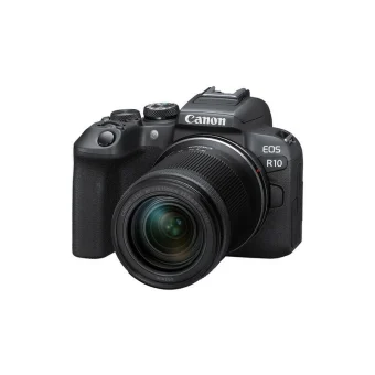 Canon EOS R10 Mirrorless Φωτογραφική Μηχανή Kit (EF-M 18-150mm F3.5-6.3 IS STM) Μαύρη 5331C017
