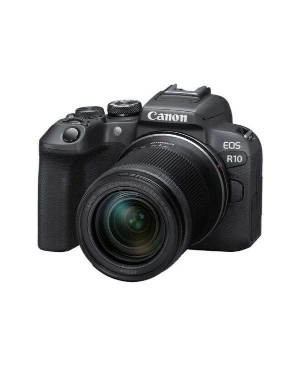 Canon EOS R10 Mirrorless Φωτογραφική Μηχανή Kit (EF-M 18-150mm F3.5-6.3 IS STM) Μαύρη 5331C017