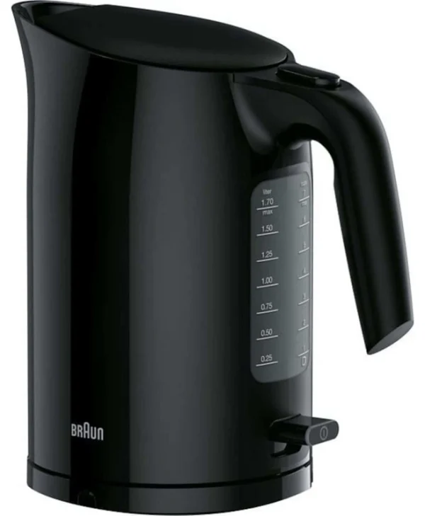 Braun Pureease Βραστήρας 1.7lt 2200W Μαύρος WK3100BK