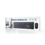 Gembird KBS-WCH-04 Ασύρματο Σετ Πληκτρολόγιο & Ποντίκι Αγγλικό US - Image 4