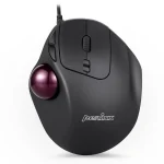 Perixx Perimice-517 Ergonomic Trackball Ενσύρματο Ποντίκι Μαύρο 11567