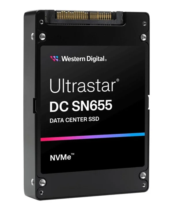 Western Digital Ultrastar SN655 SSD 15.4TB τύπου 2.5'' με σύνδεση PCI Express 4.0 WUS5EA1A1ESP7E1 0TS2460