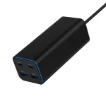 Gembird Βάση Φόρτισης GaN με 2 Θύρες USB-A και 2 Θύρες USB-C 100W Power Delivery / Quick Charge 3.0 σε Μαύρο χρώμα (TA-UC-2A2C-PD100-01-BK) - Image 4