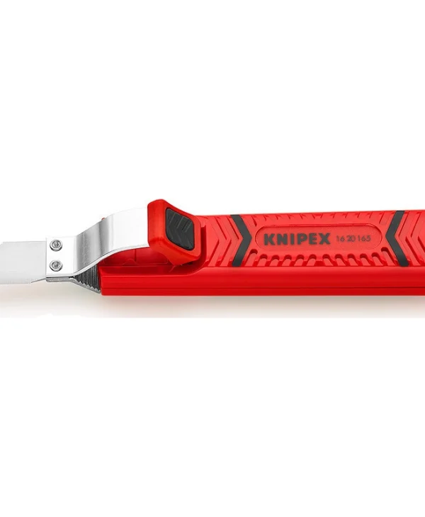 Knipex Περιστροφικός Απογυμνωτής Καλωδίων με Κόφτη και Μήκος 165mm 16 20 165 SB
