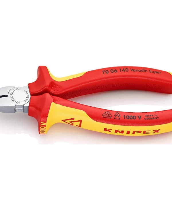 Knipex Πλαγιοκόφτης Ηλεκτρολόγου Μήκους 140mm 70 06 140