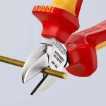 Knipex Πλαγιοκόφτης Ηλεκτρολόγου Μήκους 140mm 70 06 140 - Image 5