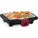 Tefal BBQ Easygrill Επιτραπέζια Ηλεκτρική Ψησταριά Σχάρας 2300W με Ρυθμιζόμενο Θερμοστάτη 37x23.5εκ. BG90E5
