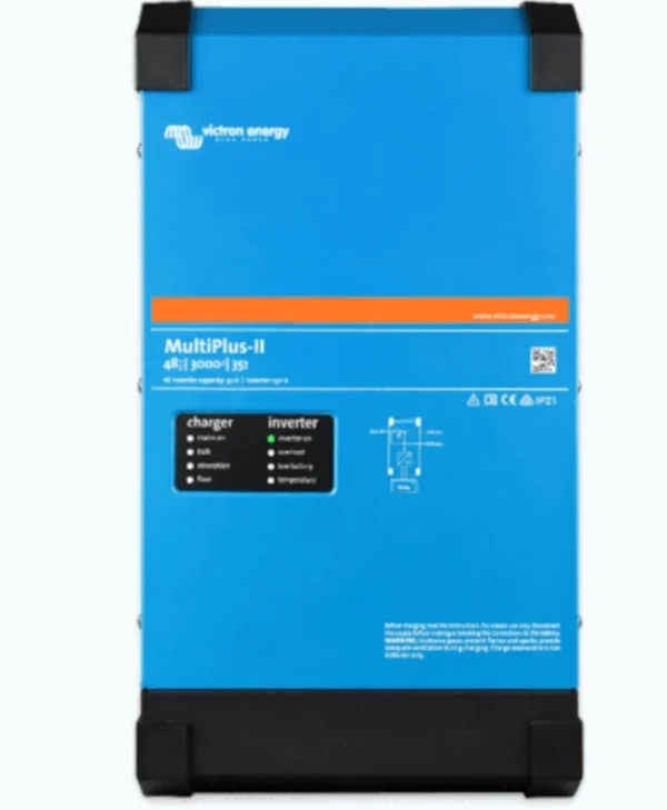 Victron Energy MultiPlus 12/3000/120-32 Καθαρού Ημιτόνου Inverter Ισχύος με Τάση Εισόδου 12V PMP122305010