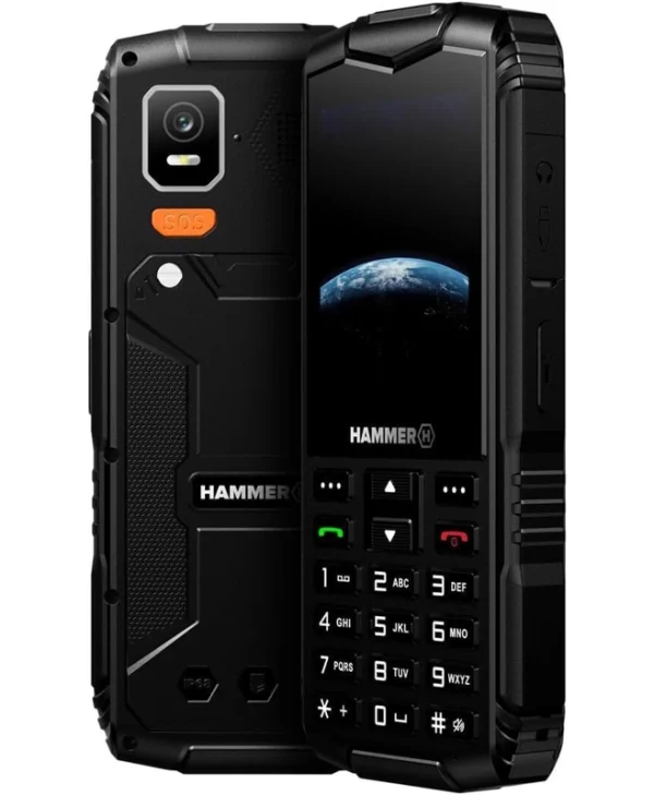 Hammer Horizon LTE Dual SIM Ανθεκτικό Κινητό Μαύρο TEL001048