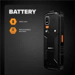 Hammer Horizon LTE Dual SIM Ανθεκτικό Κινητό Μαύρο TEL001048 - Image 8