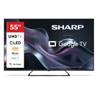 Sharp Smart Τηλεόραση 55" 4K UHD QLED 55HP6265E HDR (2024)