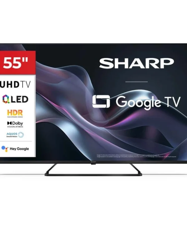 Sharp Smart Τηλεόραση 55" 4K UHD QLED 55HP6265E HDR (2024)