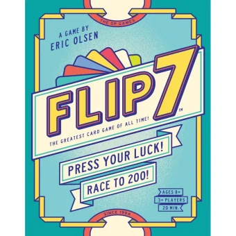 Επιτραπέζιο Παιχνίδι Flip 7 για 3+ Παίκτες 8+ Ετών Kaissa KA115524