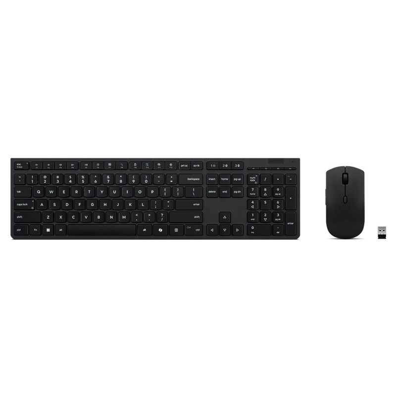1 Lenovo Professional Ασύρματο Σετ Πληκτρολόγιο & Ποντίκι Αγγλικό US 45869790 - Image 1