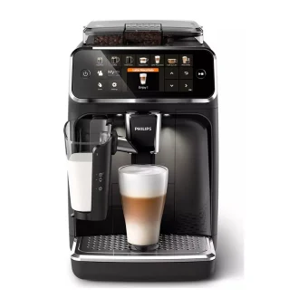 Philips 5400 Series Αυτόματη Μηχανή Espresso 1500W Πίεσης 15bar για Cappuccino με Μύλο Άλεσης Μαύρη EP5441/50