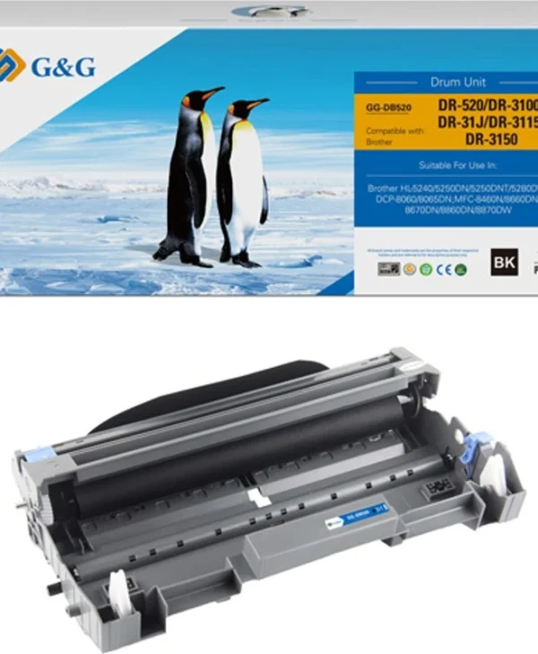 G&g Compatible Beben Dr3100 Black 25000s 14260