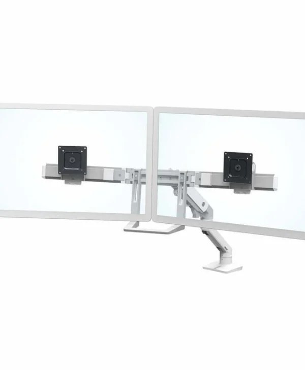 Ergotron HX Επιτραπέζια Βάση για 2 Οθόνες έως 32" με Βραχίονα Λευκή 45-476-216