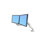 Ergotron HX Επιτραπέζια Βάση για 2 Οθόνες έως 32" με Βραχίονα Λευκή 45-476-216 - Image 4