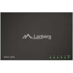Lanberg DSM1-1005 Unmanaged L2 PoE Switch με 5 Θύρες Gigabit (1Gbps) Ethernet