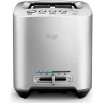 Sage The Smart Toast Φρυγανιέρα 2 Θέσεων 1000W Inox STA825BAL2EEU1