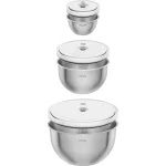 Zwilling J.A. Henckels Σετ Δοχεία Φαγητού Inox Γκρι 3τμχ 1031017 - Image 2