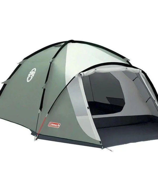 Coleman Rock Springs 4 Σκηνή Camping Igloo Πράσινη με Διπλό Πανί 4 Εποχών για 4 Άτομα 375x260x140εκ. 468294