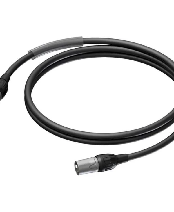 Procab S/FTP Cat.6a (Gigabit) Καλώδιο Δικτύου Ethernet 1.5m Μαύρο 1KPPR085