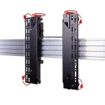 B-Tech BT8390-VESA400MAP/B Βάση Τηλεόρασης Τοίχου έως 50kg 1MBTA109 - Image 4