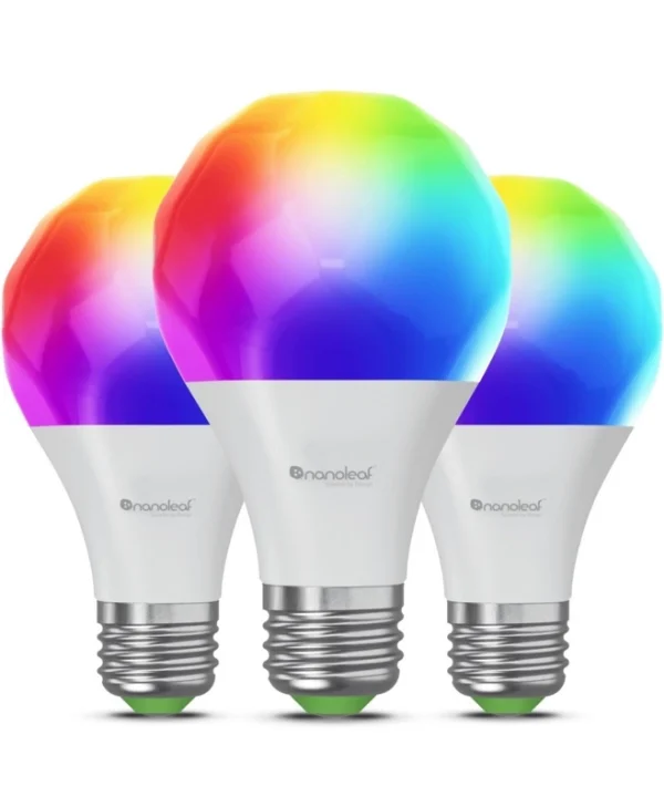 Nanoleaf Smart Λάμπες LED 5W RGBW Dimmable 3τμχ NF080B02-3A19E