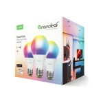 Nanoleaf Smart Λάμπες LED 5W RGBW Dimmable 3τμχ NF080B02-3A19E - Image 5