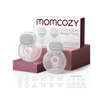 Momcozy S9 Pro Breast Pump Φορητό Διπλό Θήλαστρο Μπαταρίας Λευκό 180ml 37875712