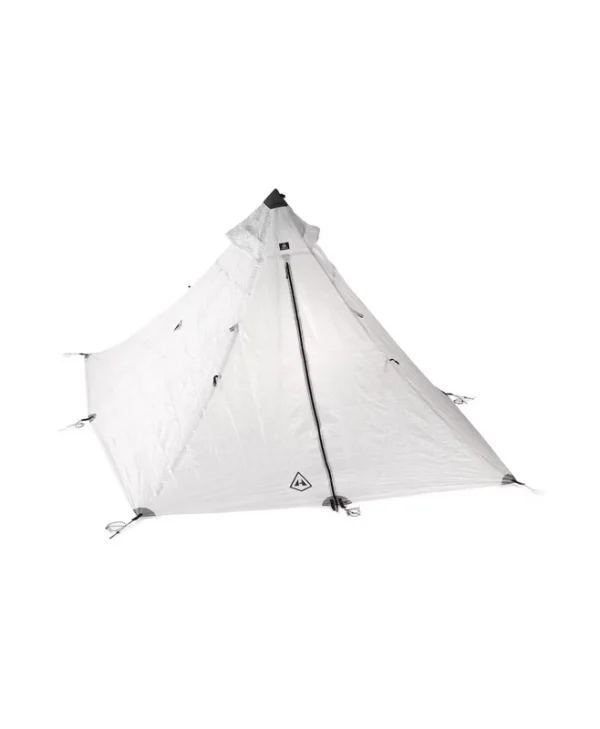 Hyperlite Mountain Gear Σκηνή Camping Teepee Λευκή 4 Εποχών για 2 Άτομα 271.8x210.8εκ. 731789