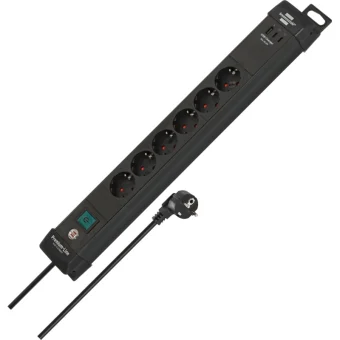3M Πολύπριζο 6 Θέσεων με 2 USB-A, 2 USB-C και Καλώδιο 3m 1951160613
