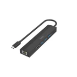 HAMA USB-C Docking Station με HDMI 4K Ethernet Μαύρο (00200144) 8353108 - Image 10