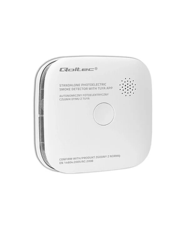 Qoltec Αυτόνομος Ανιχνευτής Καπνού Wi-Fi 52579