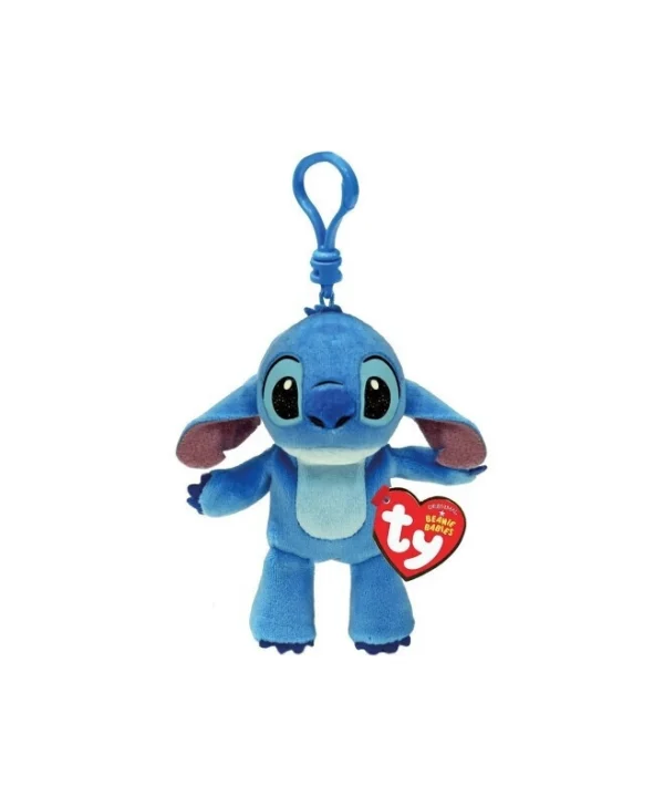 Ty Ty Beanie Babies Κλιπ Χνουδωτό Disney Stitch 8,5εκ 1607-34013