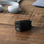 Gembird Φορτιστής Χωρίς Καλώδιο με Θύρα USB-C 60W Power Delivery / Quick Charge 3.0 Μαύρος (TA-UC-1C-PD60LCD-01-BK) - Image 2