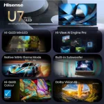 Hisense Smart Τηλεόραση 100" 4K UHD LED 100U7DSE HDR (2026) - Image 3