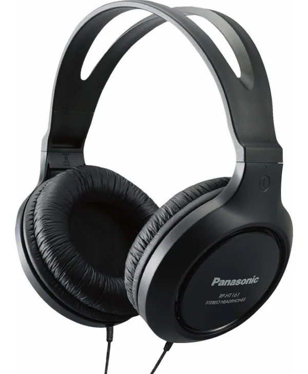 Panasonic RP-HT161 Ενσύρματα Over Ear Ακουστικά Μαύρα RPHT161EK