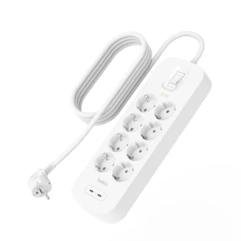 Belkin Πολύπριζο 8 Θέσεων με Καλώδιο 2m SRB004VF2M-V2