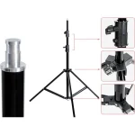 Godox 303 Light Stand max. 260cm Τρίποδο Φωτισμού για Studio - Image 3