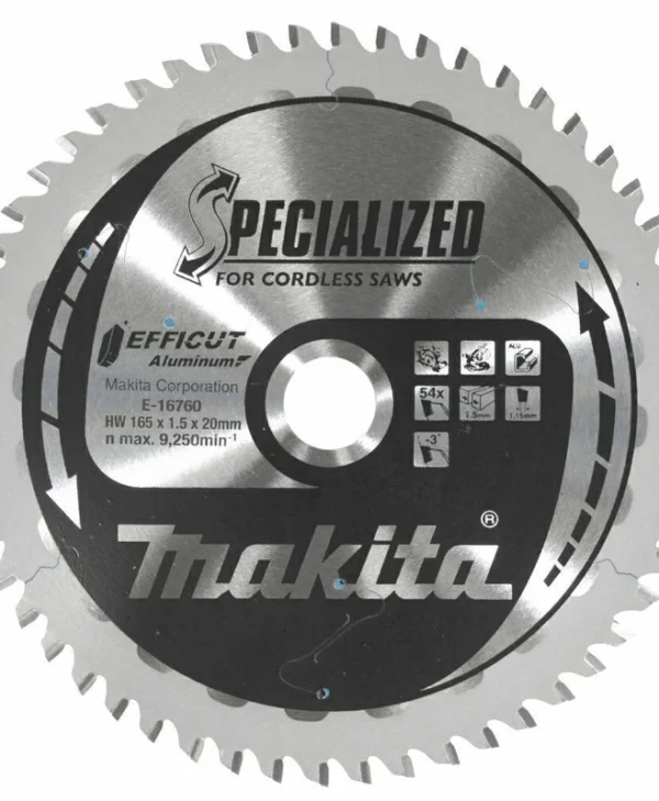 Makita Δίσκος Κοπής Ξύλου E-16760