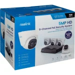 Reolink Σύστημα Παρακολούθησης 4 Καμερών IP 5MP με Καταγραφικό NVR RL-NVS8-5MD4 - Image 2