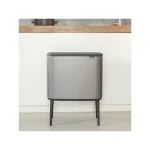 Brabantia Bo Κάδος Ανακύκλωσης Μεταλλικός Platinum 33lt 316043 - Image 2