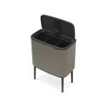 Brabantia Bo Κάδος Ανακύκλωσης Μεταλλικός Platinum 33lt 316043 - Image 9